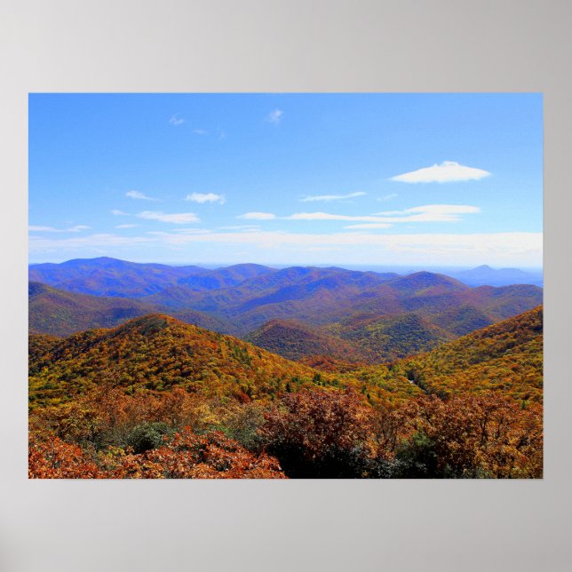 Póster Brasstown Bald, Georgia (Frente)