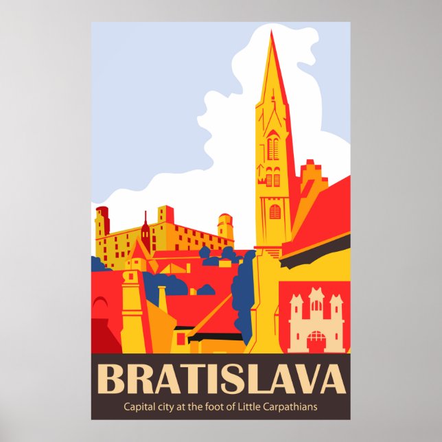 Póster Bratislava (Frente)