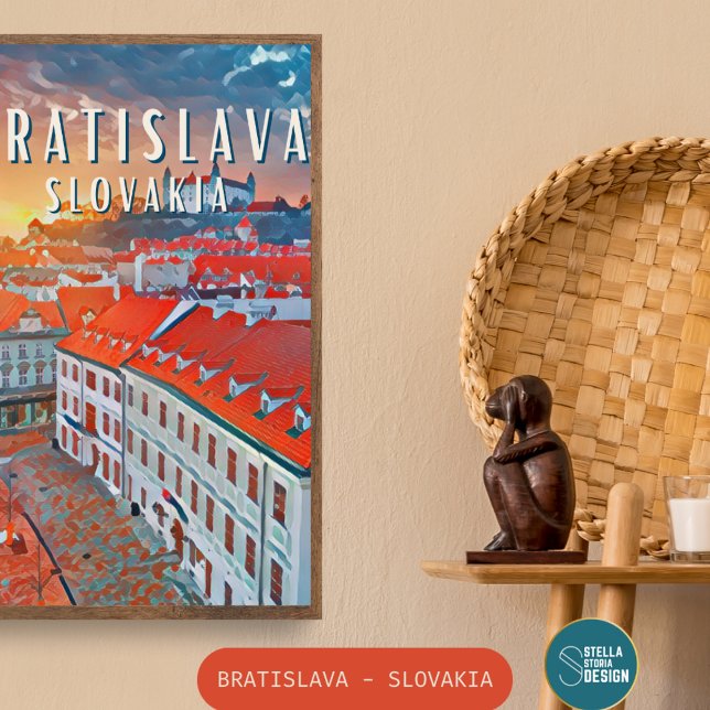 Póster Bratislava, la perle du Danube (Bratislava : Passé charmant, avenir prometteur.)