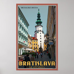 Póster Bratislava - Torre de Michael