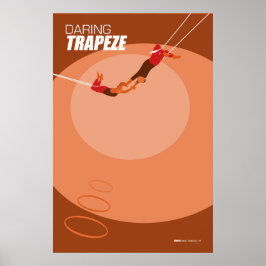 Póster Brattleboro Circus Poster Series - Trapeze