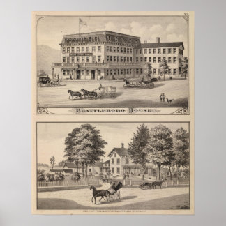Póster Brattleboro House