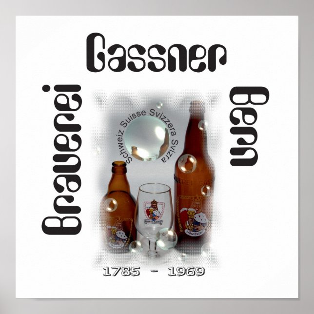 Póster Brauerei Gassner Bern Poster (Frente)