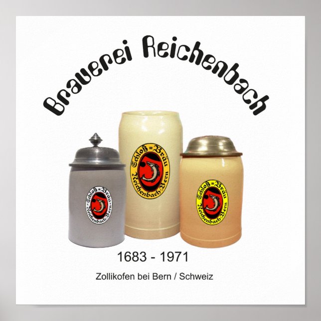Póster Brauerei Reichenbach Bern Poster (Frente)