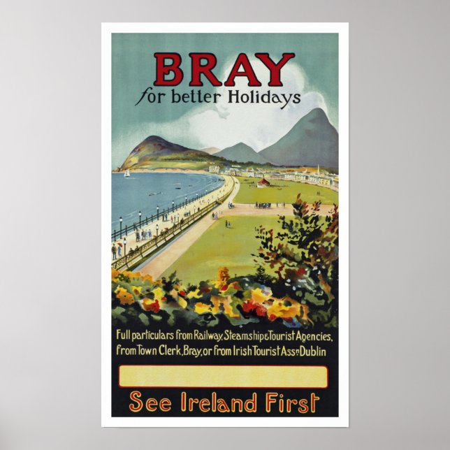 Póster Bray For Better Holidays (Frente)