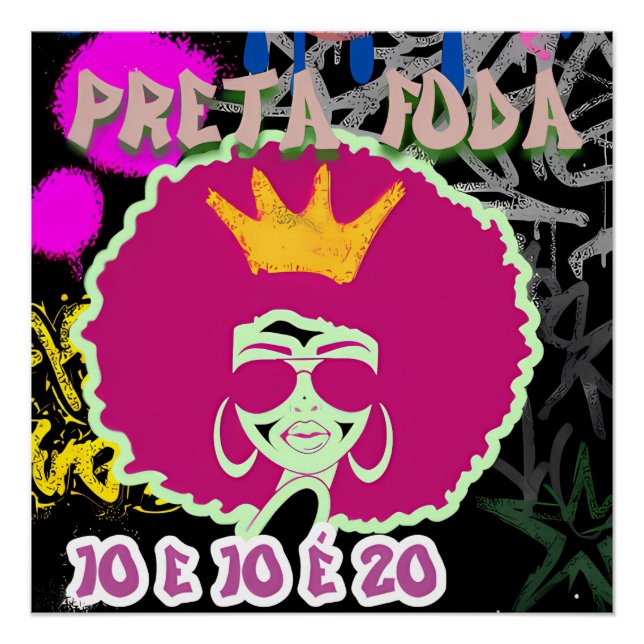 Póster Brazil Ghetto (Anverso)