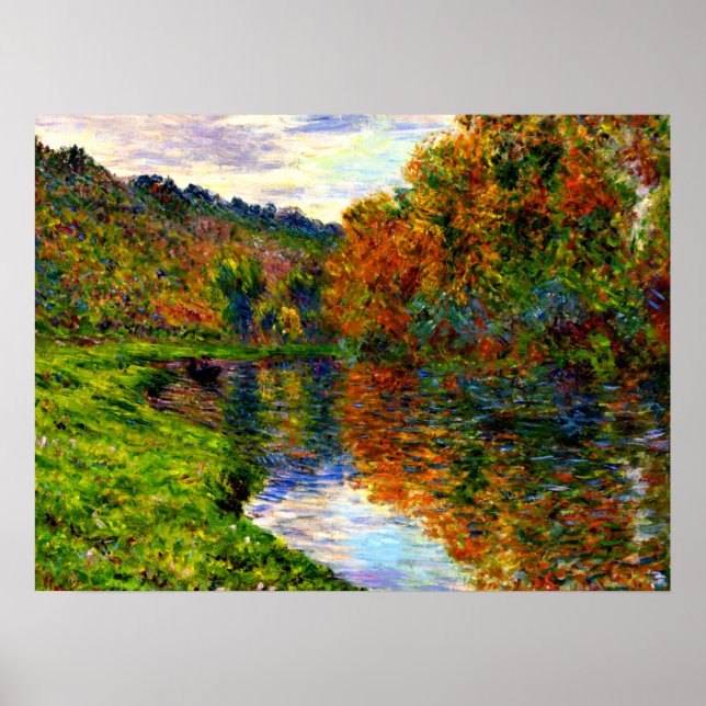 Póster Brazo de Jeufosse, otoño, (Frente)
