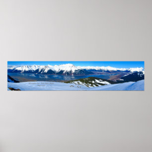 Póster Brazo de Turnagain - entrada del cocinero, Alaska