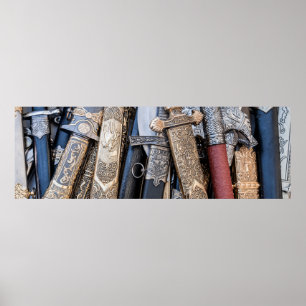 Póster Brazos de acero frío