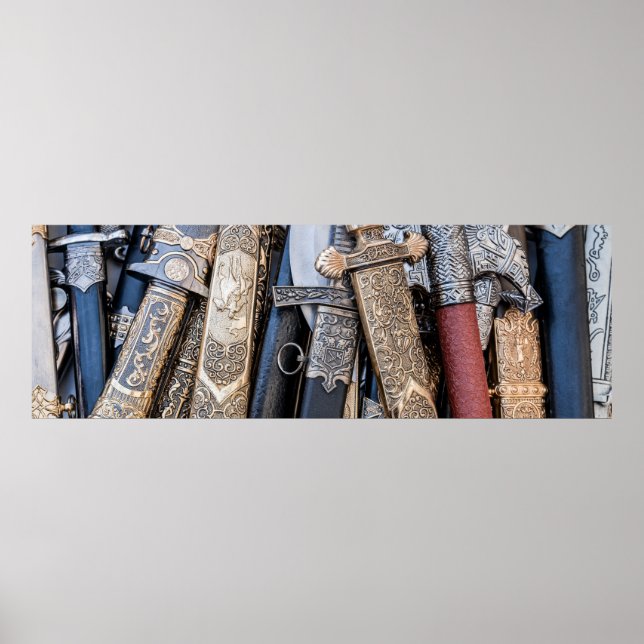 Póster Brazos de acero frío (Frente)