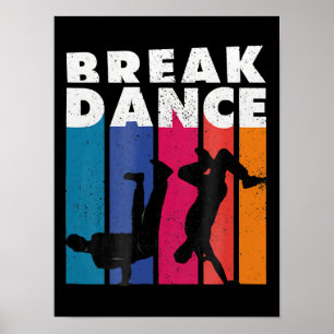 Póster Breakdance - Hip Hop Hiphop de los años 90