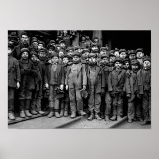 Póster Breaker Boys Of The Pennsylvania Coal Company