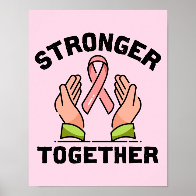 Póster Breast Cancer Awareness (Frente)