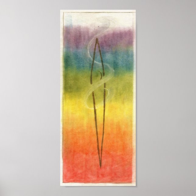 Póster Breathing Chakra Poster (Frente)