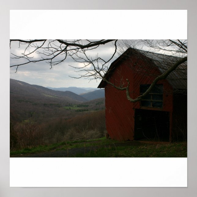 Póster Brecha de carver, sendero appalache (Frente)