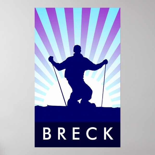 Póster breckenridge (Frente)
