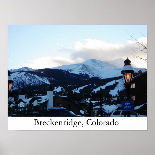 Póster breckenridge (Frente)