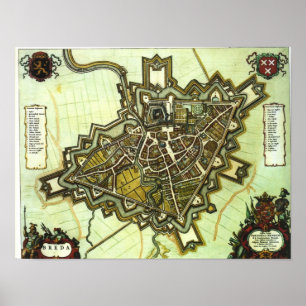 Póster Breda - 1652