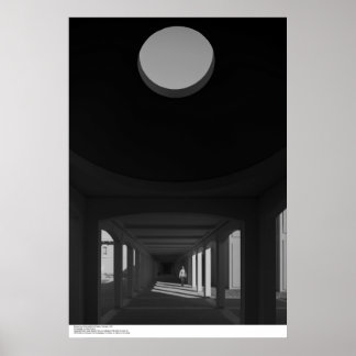 Póster Breezeway, Cúpula y Pequeña Figura, febrero de 196