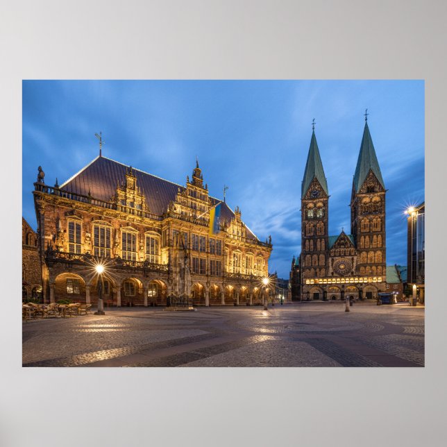 Póster Bremen Alemania (Frente)