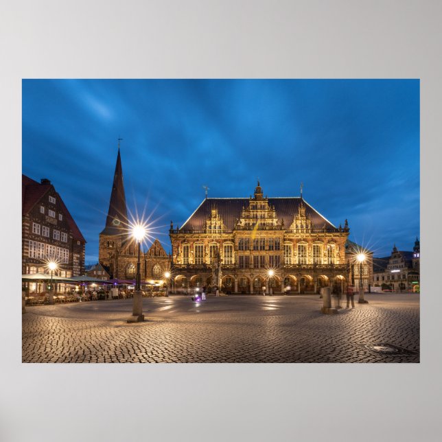 Póster Bremen Alemania (Frente)