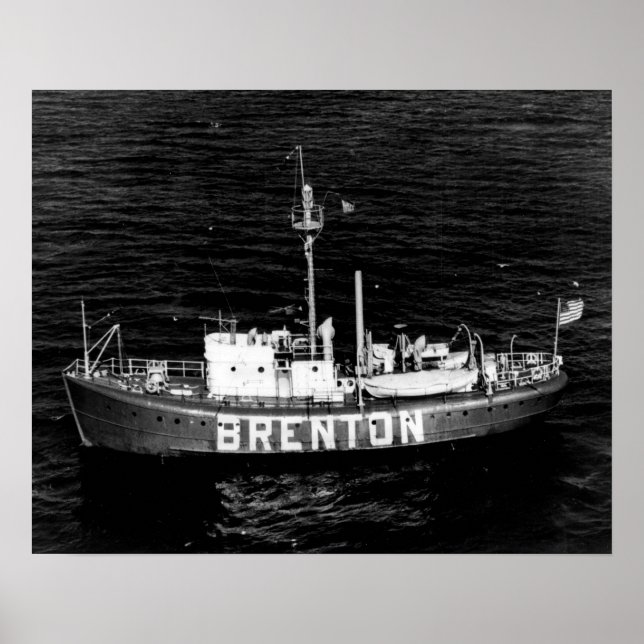 Póster Brenton Reef Lightship LV-102/WAL-525 Poster (Frente)