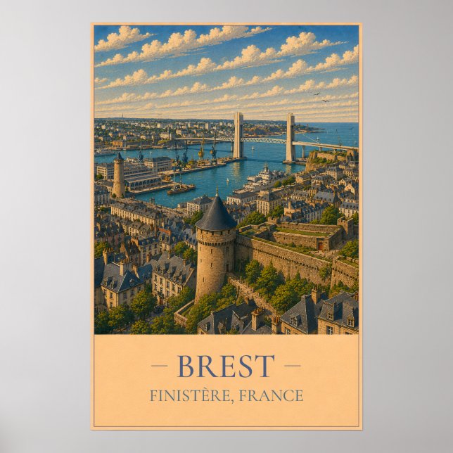 Póster Brest (Frente)