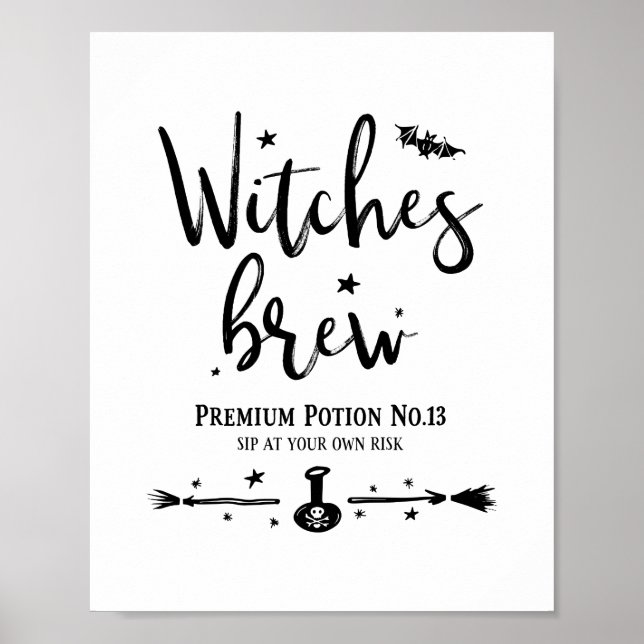 Póster Breve de brujas (Frente)