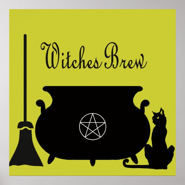 Póster Breve de brujas (Frente)