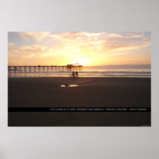 Póster Breves momentos