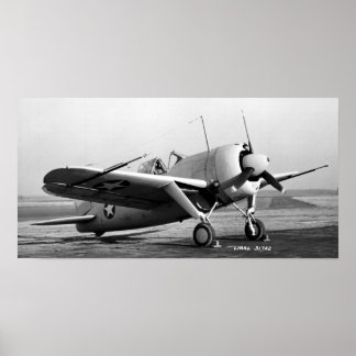 Póster Brewster Buffalo F2A-2