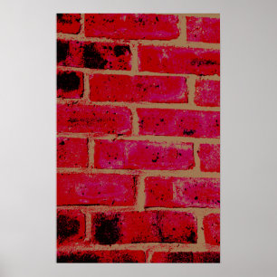 Póster Brick wall