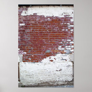 Póster Brick Wall Copy Space Ready For Text Canvas Print