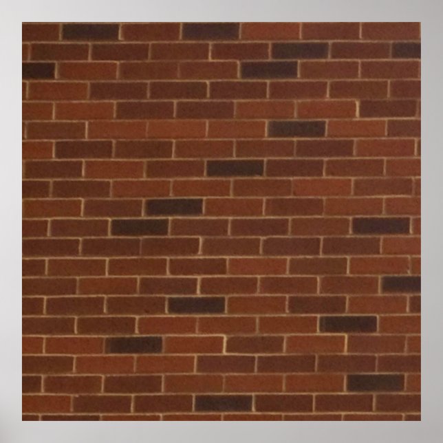Póster Brick wall poster for cover photo  (Frente)