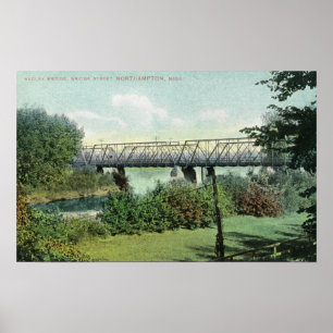 Póster Bridge Street View of Hadley Bridge