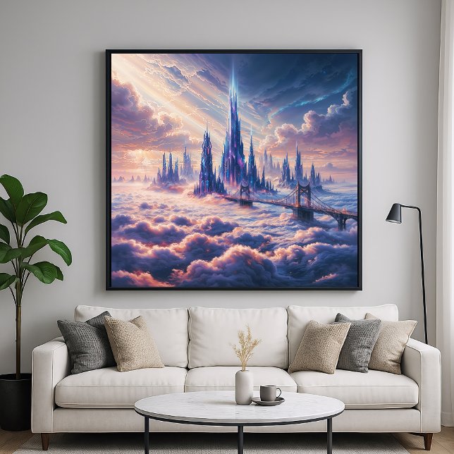 Póster Bridge to Unknown - Fantasy Art Style (Subido por el creador)