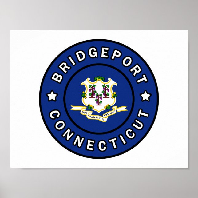 Póster Bridgeport Connecticut (Frente)