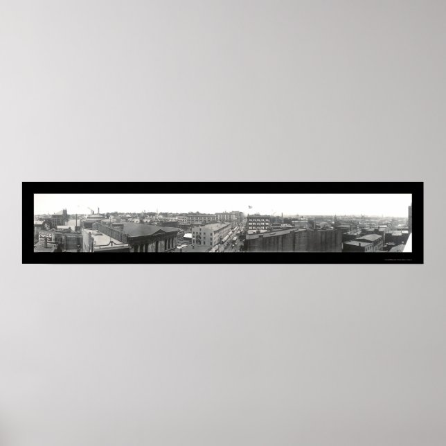 Póster Bridgeport, CT Photo 1913 (Frente)