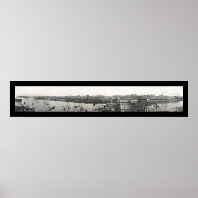 Póster Bridgeport, CT Photo 1913 (Frente)