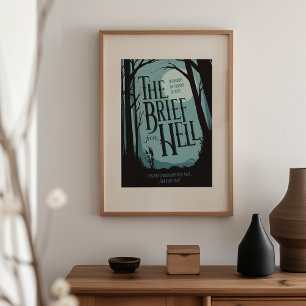 Póster Brief from Hell - poster de películas de terror de