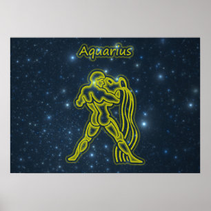 Póster Bright Aquarius