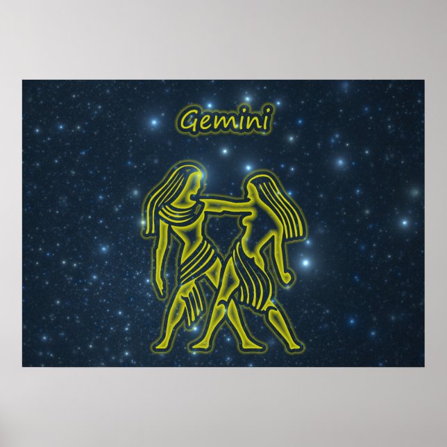 Póster Bright Gemini (Frente)