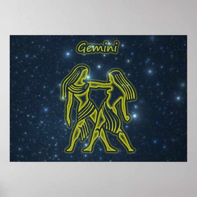 Póster Bright Gemini (Frente)