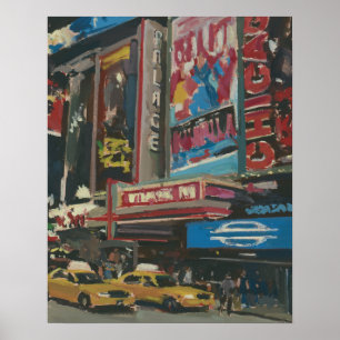 Póster Bright Lights Times Square 2012