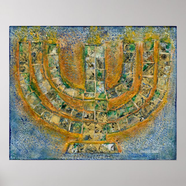 Póster Bright Menorah Poster (Frente)