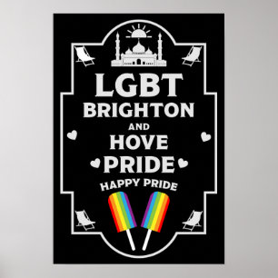 Póster Brighton and Hove pride