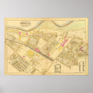 Póster Brighton, Massachusetts 2