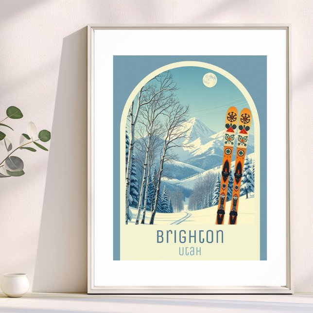 Póster Brighton Utah ski resort vacation Poster (Subido por el creador)