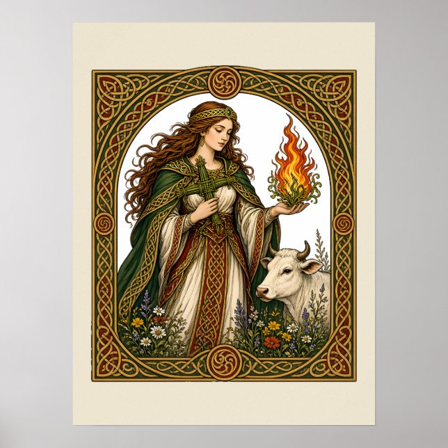 Póster Brigid de la Llama (Frente)