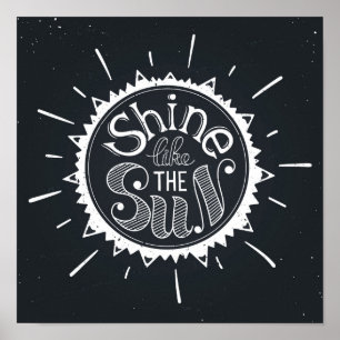Póster Brilla Como El Sol